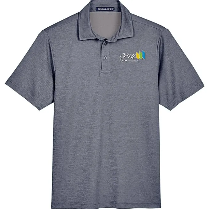 CrownLux Performance Heather Polo - Men's
