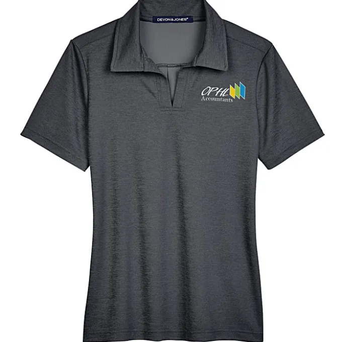 CrownLux Performance Heather Polo - Ladies'