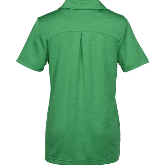 CrownLux Performance Heather Polo - Ladies'