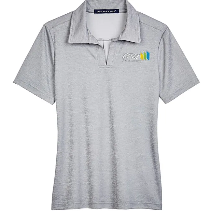 CrownLux Performance Heather Polo - Ladies'