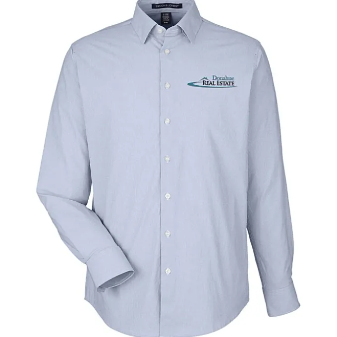 CrownLux Performance Microstripe Shirt - Men's