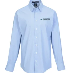 CrownLux Performance Microstripe Shirt - Men's