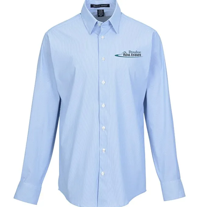 CrownLux Performance Microstripe Shirt - Men's
