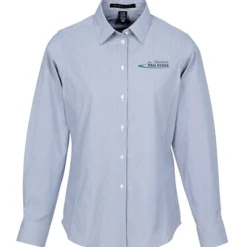 CrownLux Performance Microstripe Shirt - Ladies'