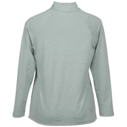 CrownLux Performance Micro Stripe 1/4-Zip Pullover - Ladies'