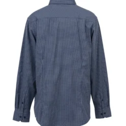 CrownLux Performance Mini Check Shirt - Men's