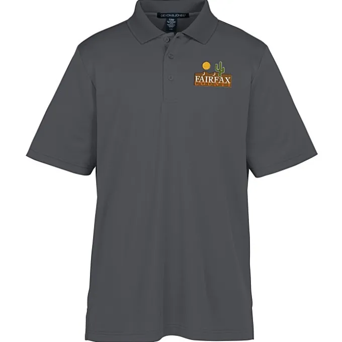 CrownLux Performance Plaited Polo - Men's