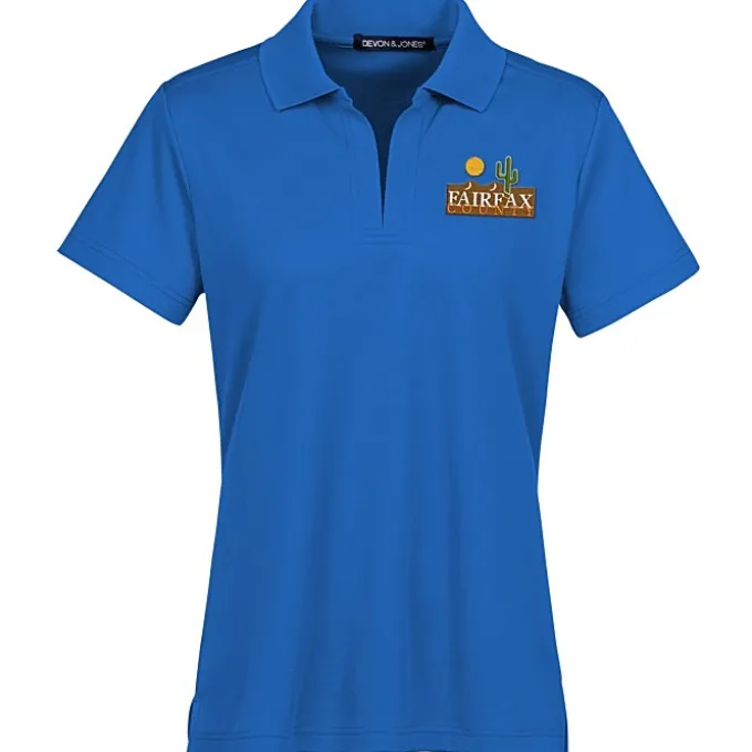 CrownLux Performance Plaited Polo - Ladies'