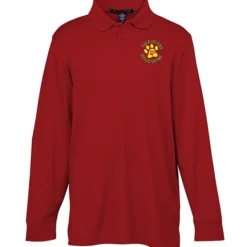 CrownLux Performance Plaited LS Polo - Men's