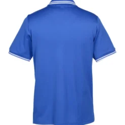 CrownLux Performance Plaited Tipped Polo - Men's