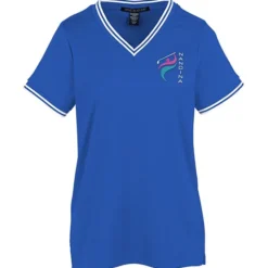 CrownLux Performance Plaited Tipped Shirt - Ladies'