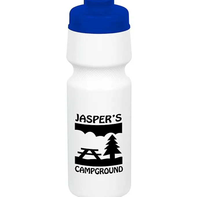 Cruiser Sport Bottle with Flip Drink Lid - 24 oz - White