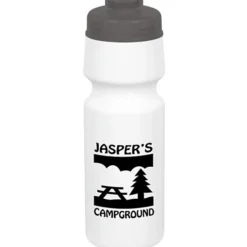 Cruiser Sport Bottle with Flip Drink Lid - 24 oz - White