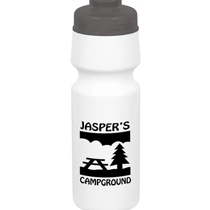 Cruiser Sport Bottle with Flip Drink Lid - 24 oz - White