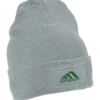 Cuffed Knit Beanie with Patch