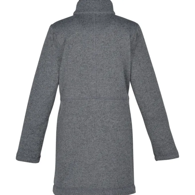 Curve Sweater Fleece Long Jacket - Ladies'