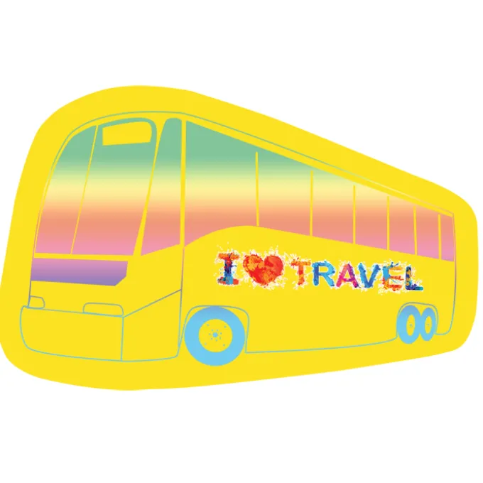 Cushioned Jar Opener - Bus - Full Color