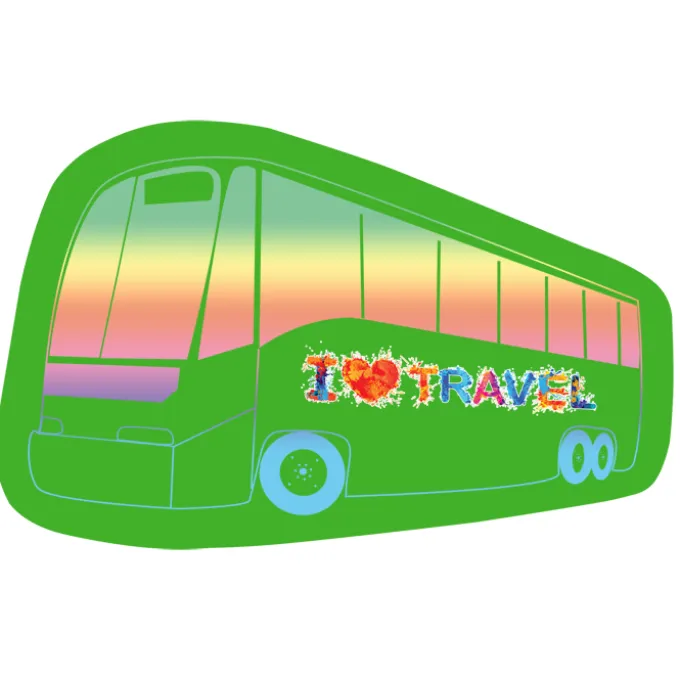 Cushioned Jar Opener - Bus - Full Color