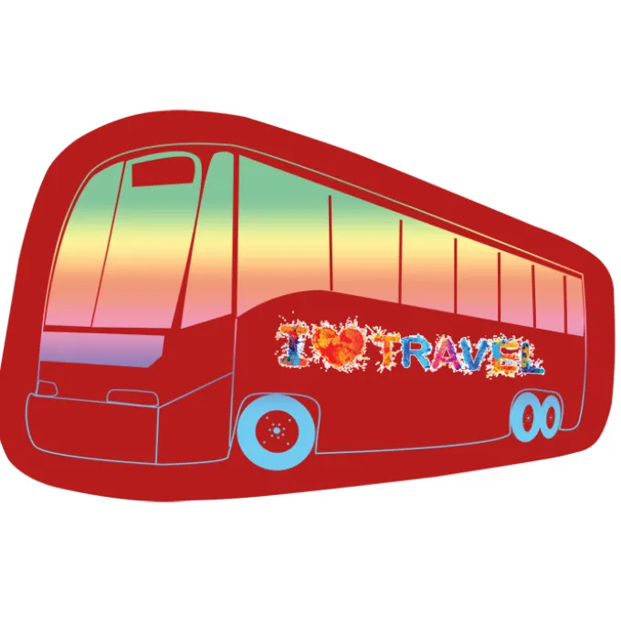 Cushioned Jar Opener - Bus - Full Color
