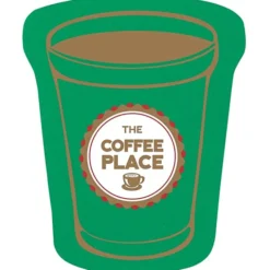 Cushioned Jar Opener - Coffee Cup - Full Color
