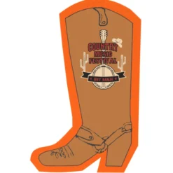 Cushioned Jar Opener - Cowboy Boot - Full Color