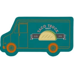 Cushioned Jar Opener - Delivery Truck - Full Color