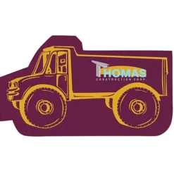 Cushioned Jar Opener - Dump Truck - Full Color