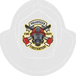 Cushioned Jar Opener - Fire Helmet - Full Color
