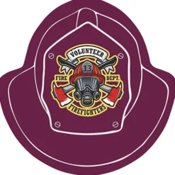 Cushioned Jar Opener - Fire Helmet - Full Color