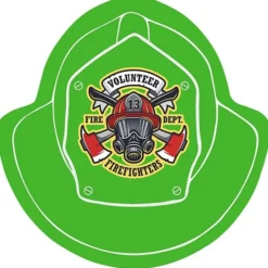 Cushioned Jar Opener - Fire Helmet - Full Color