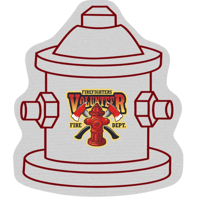Cushioned Jar Opener - Fire Hydrant - Full Color