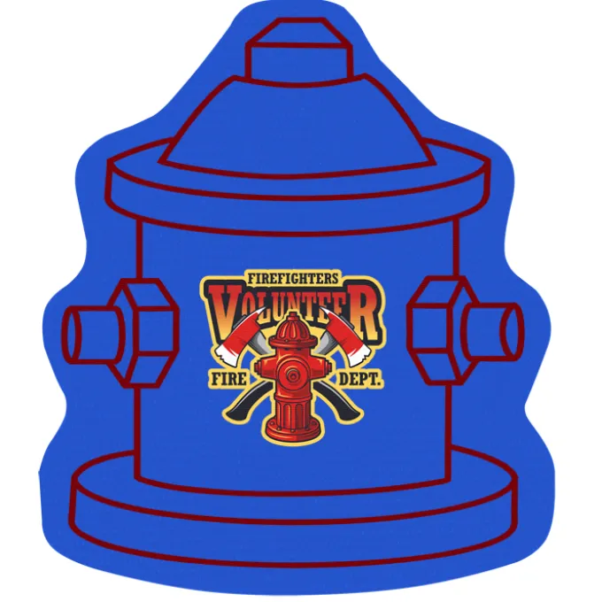 Cushioned Jar Opener - Fire Hydrant - Full Color