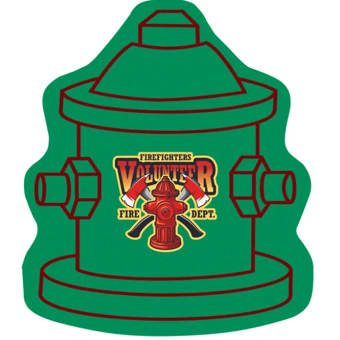 Cushioned Jar Opener - Fire Hydrant - Full Color