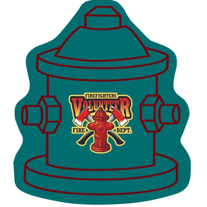 Cushioned Jar Opener - Fire Hydrant - Full Color