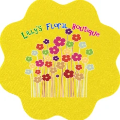Cushioned Jar Opener - Flower - Full Color