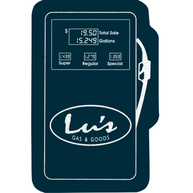 Cushioned Jar Opener - Gas Pump
