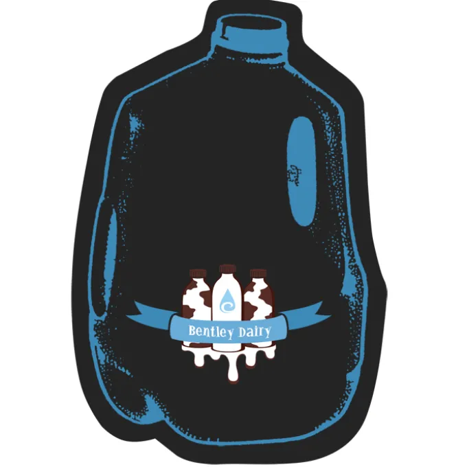 Cushioned Jar Opener - Milk Jug - Full Color