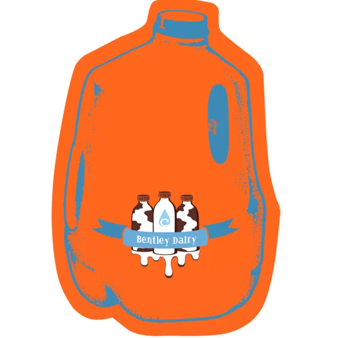 Cushioned Jar Opener - Milk Jug - Full Color