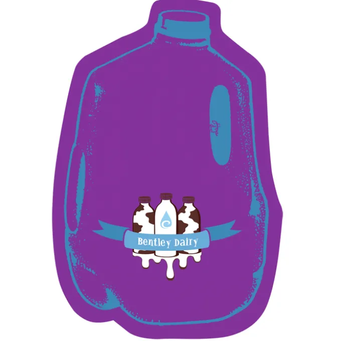 Cushioned Jar Opener - Milk Jug - Full Color