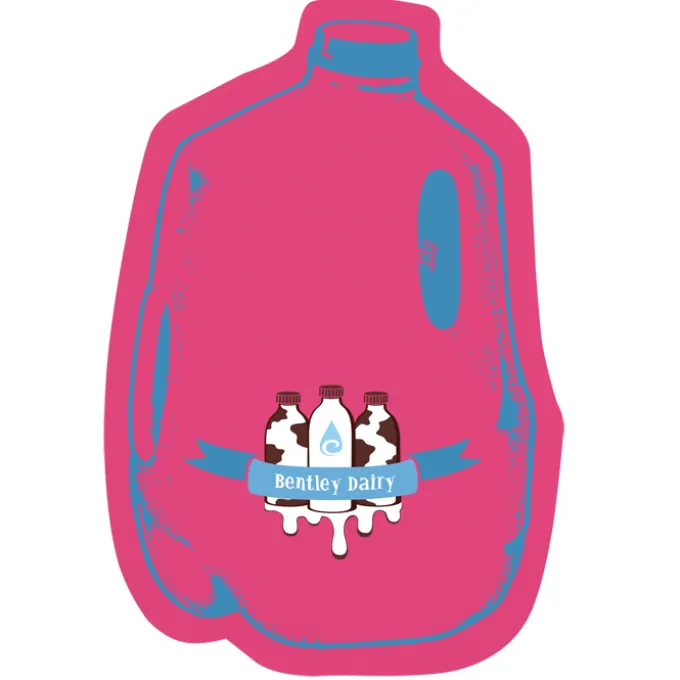 Cushioned Jar Opener - Milk Jug - Full Color