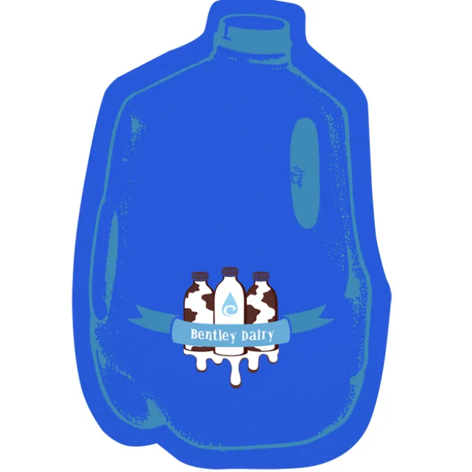Cushioned Jar Opener - Milk Jug - Full Color