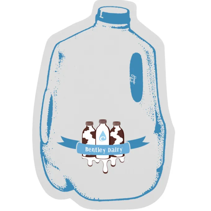 Cushioned Jar Opener - Milk Jug - Full Color