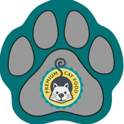 Cushioned Jar Opener - Paw - Full Color