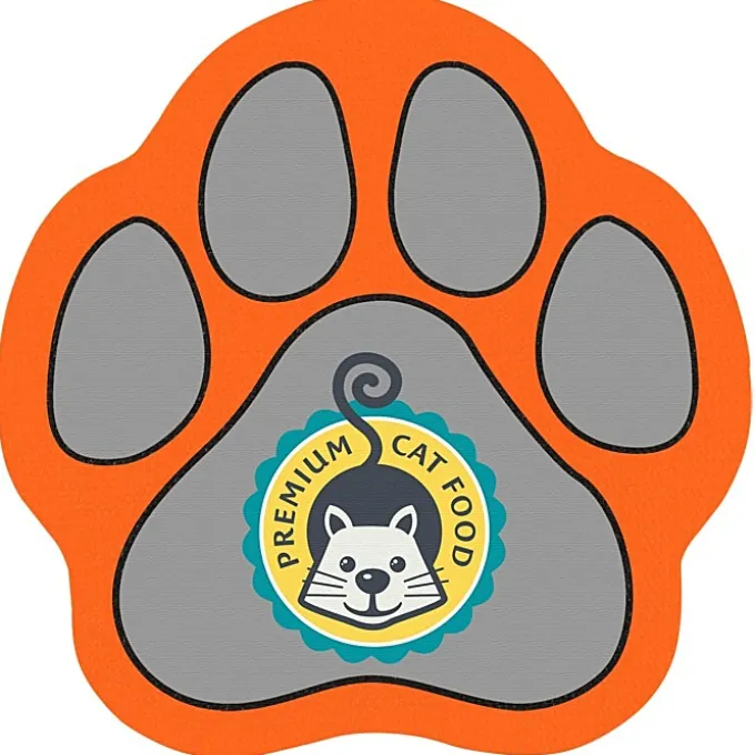 Cushioned Jar Opener - Paw - Full Color