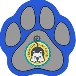 Cushioned Jar Opener - Paw - Full Color
