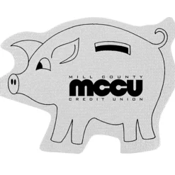 Cushioned Jar Opener - Piggy Bank
