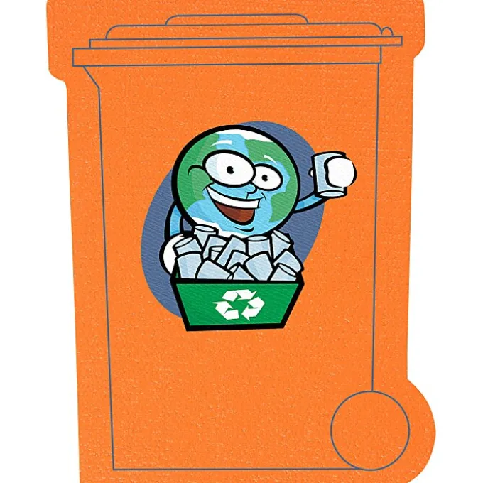 Cushioned Jar Opener - Recycle Bin - Full Color