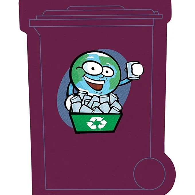 Cushioned Jar Opener - Recycle Bin - Full Color