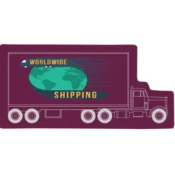Cushioned Jar Opener - Tractor Trailer - Full Color