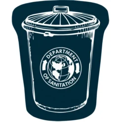 Cushioned Jar Opener - Trash Can